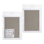 Ткань хлопок 140 г/м², 50х50 см, 008 серый, Gamma