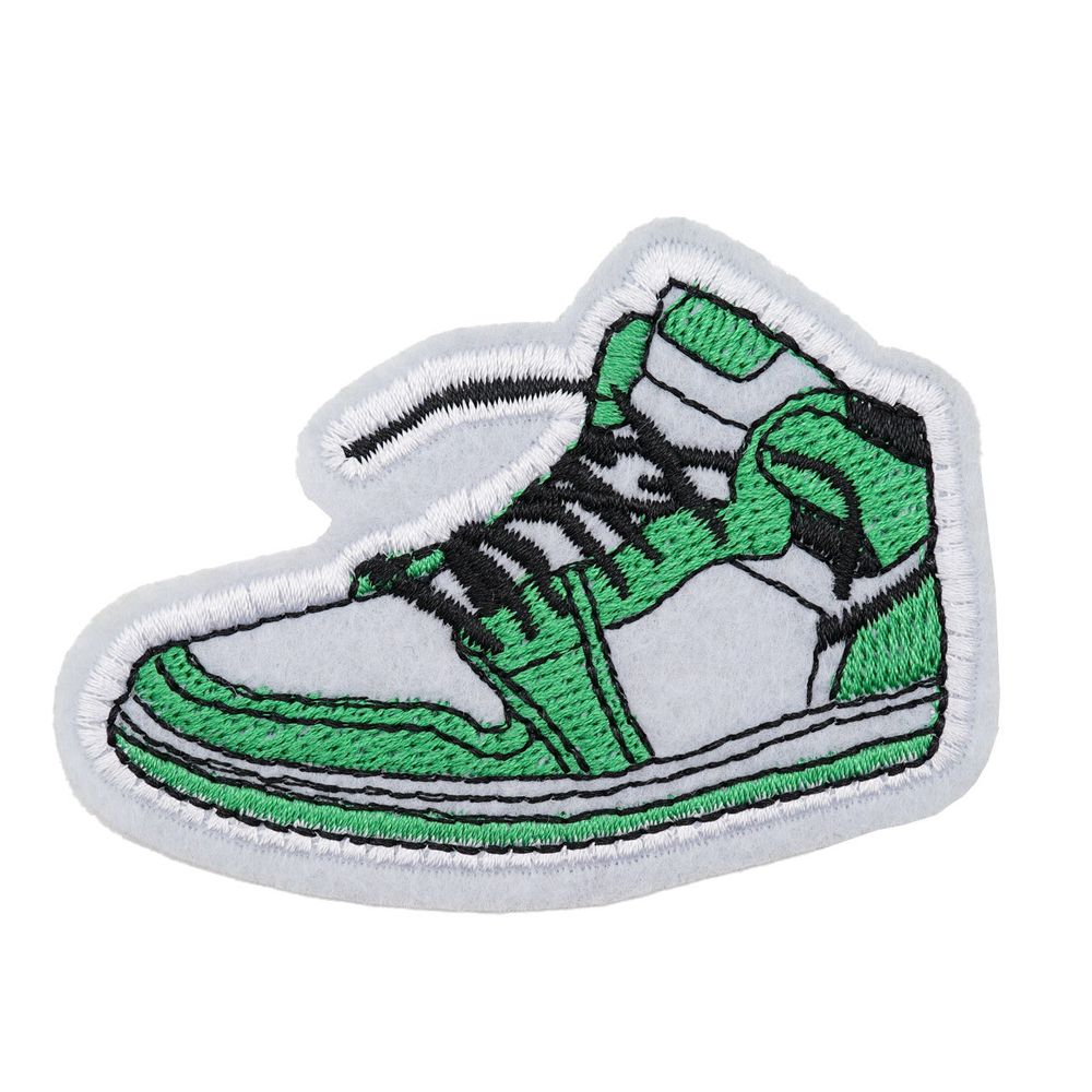 Термоаппликация КРОСЫ 80х60мм (Green (зеленый)), 2 шт, LA581