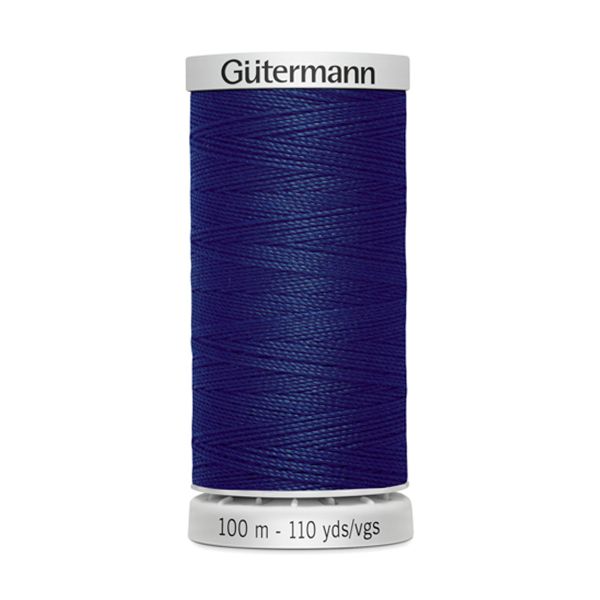 Нитки суперкрепкие Gutermann Extra Strong M782, 100м, 339 т.чернильно-синий, 5 катушек