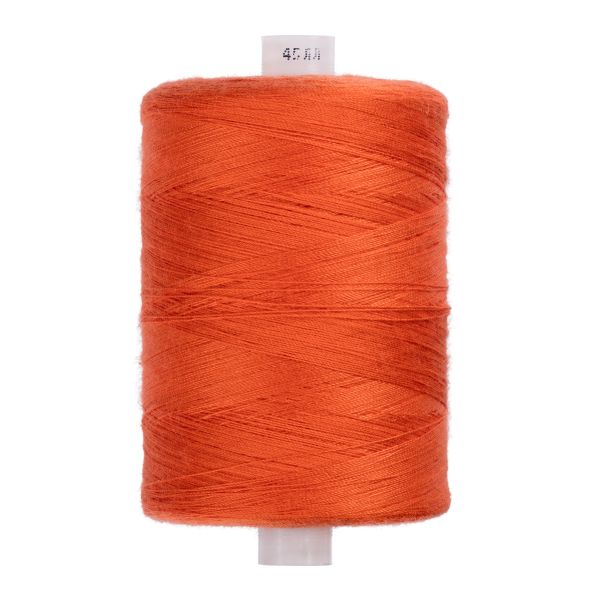 Нитки армированные ПНК им.Кирова 45ЛЛ, 2500 м / 1 кат., 0614 т.оранжевый