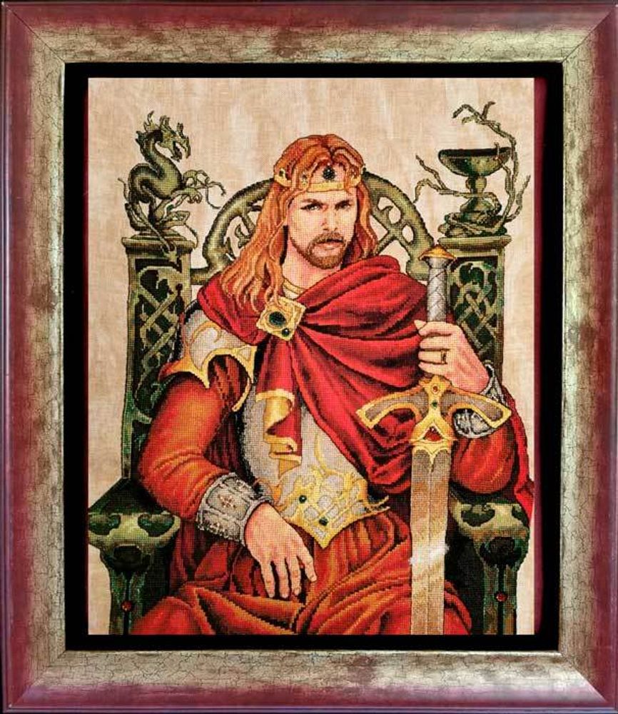 Nimue, King Arthur (Король Артур), 32х40 см
