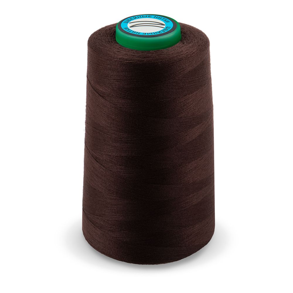 Нитки универсальные Nitka 40/2, 4570 м (5000 ярд) / 1 кат., 492 т.коричневый