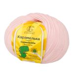 Пряжа Камтекс Карамелька / уп.10 мот. по 50 г, 175 м, цв.293 розовый песок