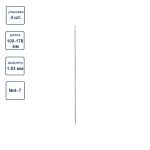 Иглы ручные для переплетных работ №4,-7, 4 шт, Gamma N-222