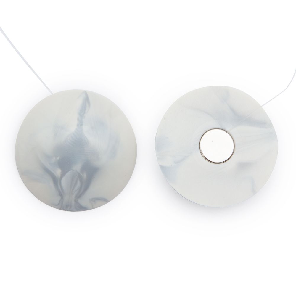 Клипсы для штор магнитные "Агат" с леской ⌀35, 79