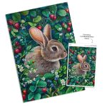 Пазл 1000 элементов, Зайка в землянике, PZL-1000/33, Фрея