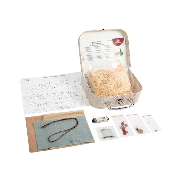 Набор для шитья игрушки Мишка Питер 16 см, Miadolla TD-0375