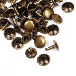 Хольнитены односторонние сталь 12х12 мм, №123, TBY.5112 цв. антик уп. 1000 шт, TBY