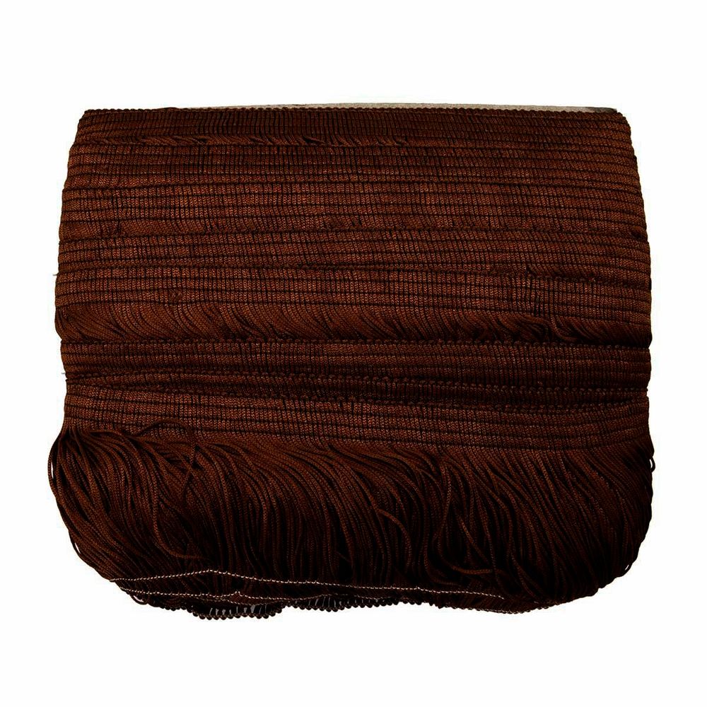 Бахрома отделочная 90.0 мм / 25 метров, 200 т.коричневый