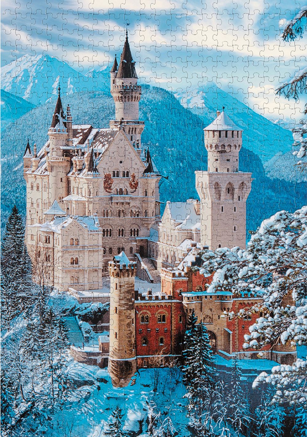 Пазл 1000 элементов, PZL-1000/77 Замок Нойшванштайн, Фрея