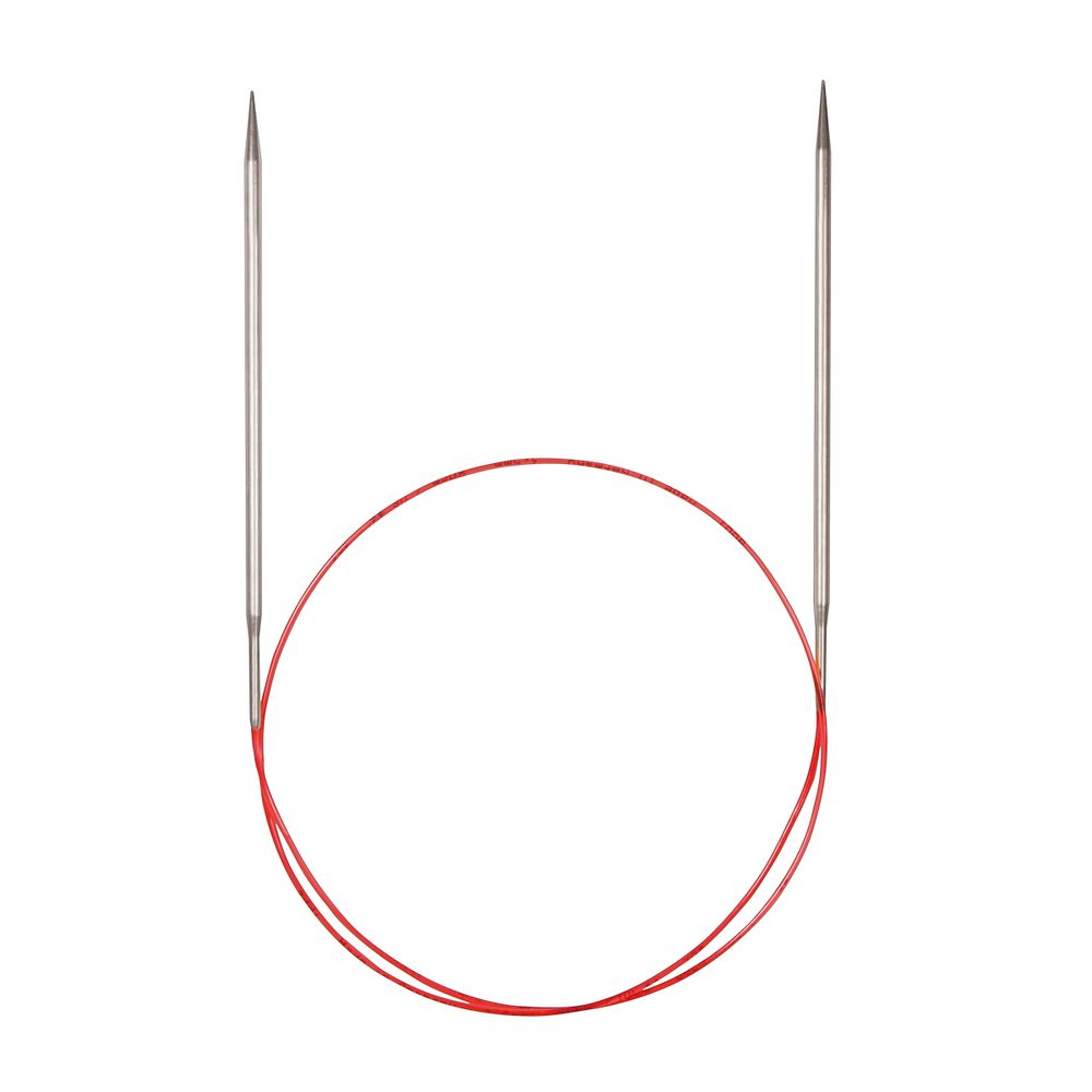 Спицы круговые Addi, удлиненный кончик ⌀1.75мм, 100 см
