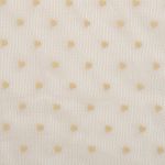 Сетка бельевая эластичная 95 г/м², шир.160 см / 1 метр, Горох 00128, цв.03 бежевый /ОТР.00128.03.1/
