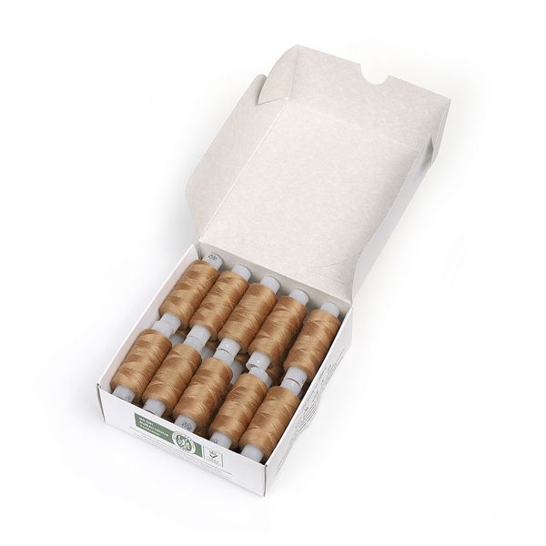 Нитки армированные ПНК им.Кирова 45ЛЛ, бытовые, 200 м / 20 кат., 4608 бежевый