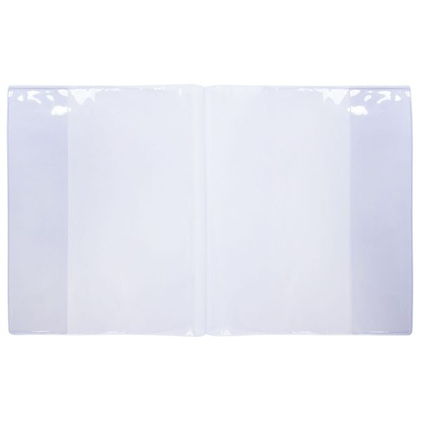 Обложка универсальная для тетрадей и дневников LNNCC-01 120 мкм (208х346 мм), 5 шт, прозрачный, Лео LNNCC-01