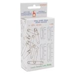 Булавки английские l=27-44 мм, сталь, 144 шт, Pony, 85408/07