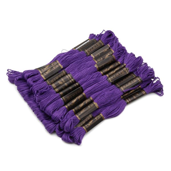 Мулине Bestex, цв.113 DM3837, 24 мотка по 8 метров