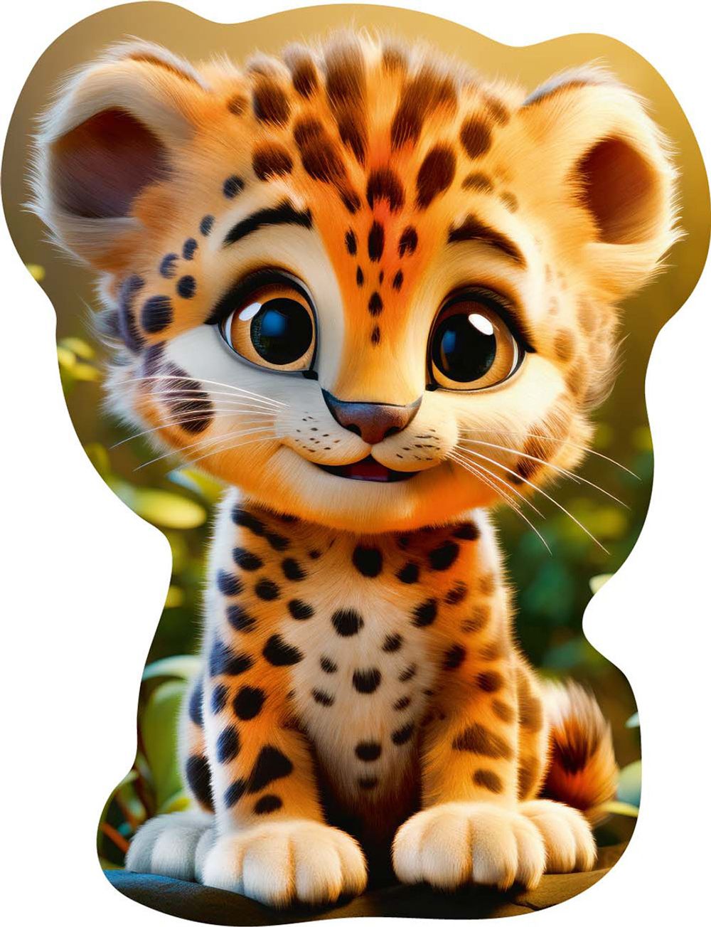 Пазл фигурный деревянный Добрый Лео 161 элементов, Фрея PZLF-012