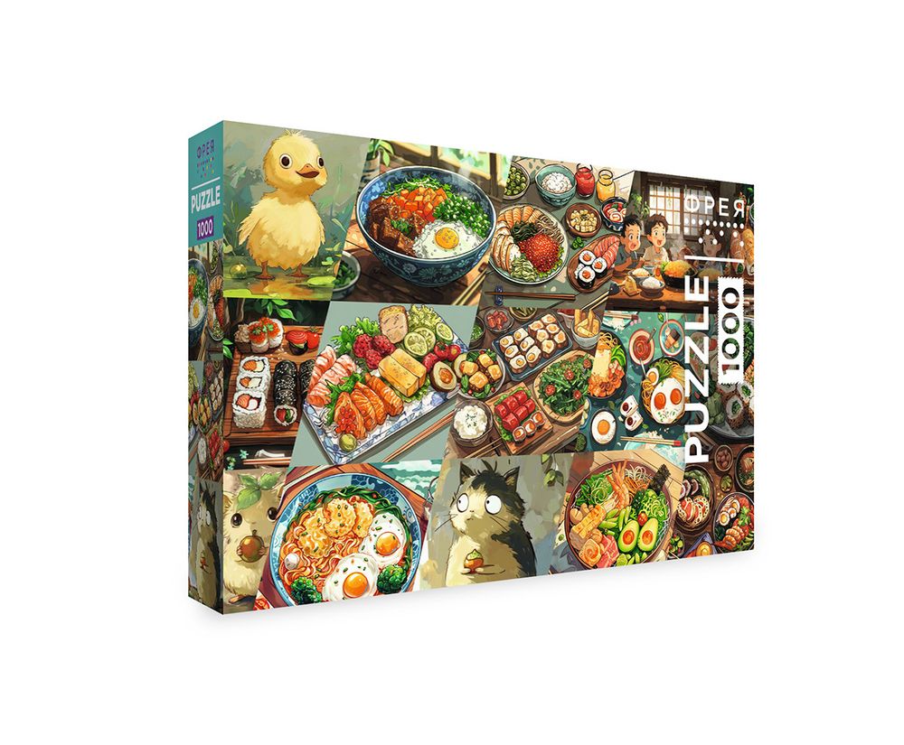 Пазл 1000 элементов, Вкус азиатской жизни, Фрея PZL-1000/58