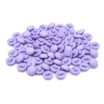 Пуговицы на ножке 18L (11мм), пластик (purple (фиолетовый)), 72 шт, PS20