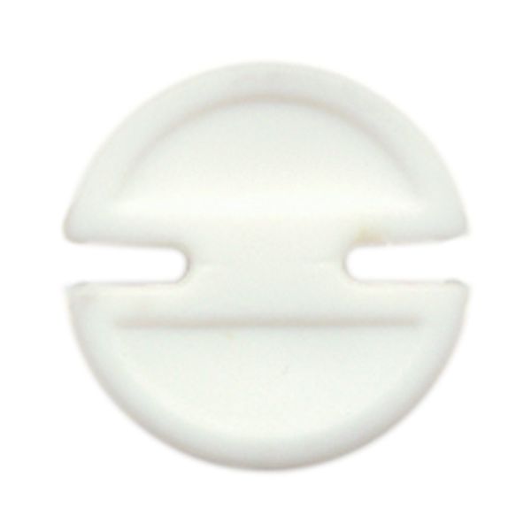 Пуговицы на ножке блузочные 12 мм, 24 шт, А001 белый, Gamma DX 0010