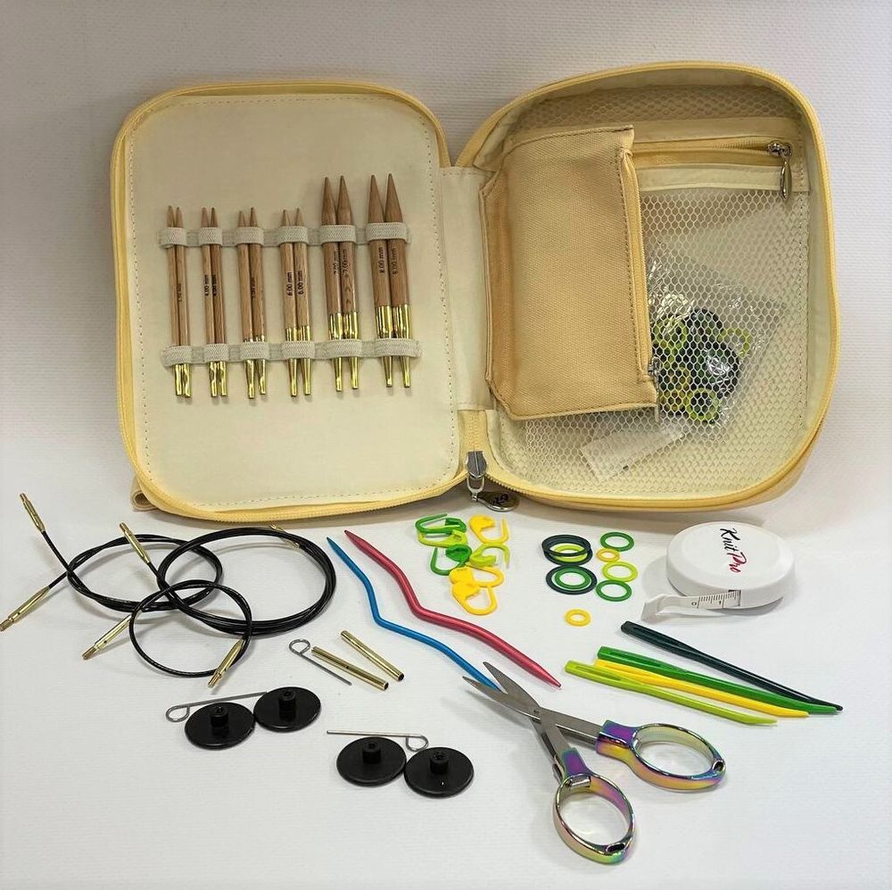 Набор съемных спиц Knit Pro Beginner Basix, длина 8.5см, 35765