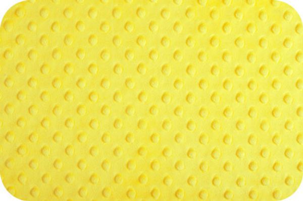 Плюш (ткань) Peppy Cuddle Dimple 455 г/м², 48х48 см, CANARY