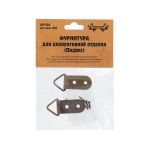 Подвес для шкатулок 1.6х4.2 см, 1 шт, 01 бронза, Промысел WF-024