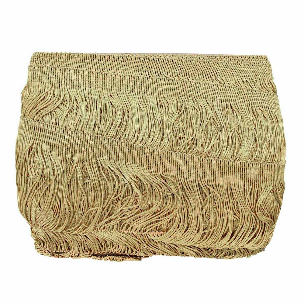 Бахрома отделочная 90.0 мм / 25 метров, 196 бежевый