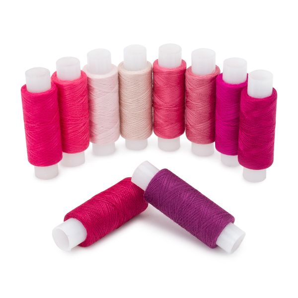 Набор швейных ниток 50/2, 200м, ассорти №144, 10 шт, Astra&Craft