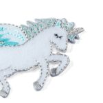 Термоаппликация "Единорог" белый/мята 1шт, Prym