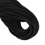 Шнур плоский п/а ⌀5.5 мм, 50 м, черный, Gamma 1с19