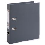 Регистратор PVC, 2-х стороннее покрытие, мет.уг. 50 мм, 50 шт, Premier A4 арочный механ. (разб.), серый ЕС100161015, Expert Complete