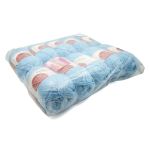 Пряжа Троицкая Подмосковная / уп.10 мот. по 100 г, 250 м, 05 голубой