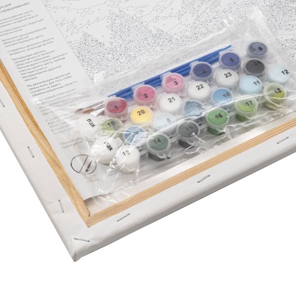 Картина по номерам Русская живопись, Камчатский край 40х50см