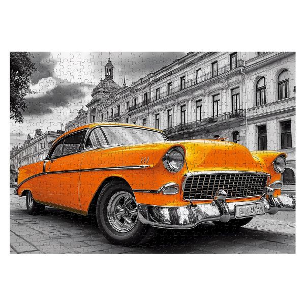 Пазл. Премиальная коллекция 1000 элементов, TOP-PZL-1000/05 Оранжевое ретро, Фрея