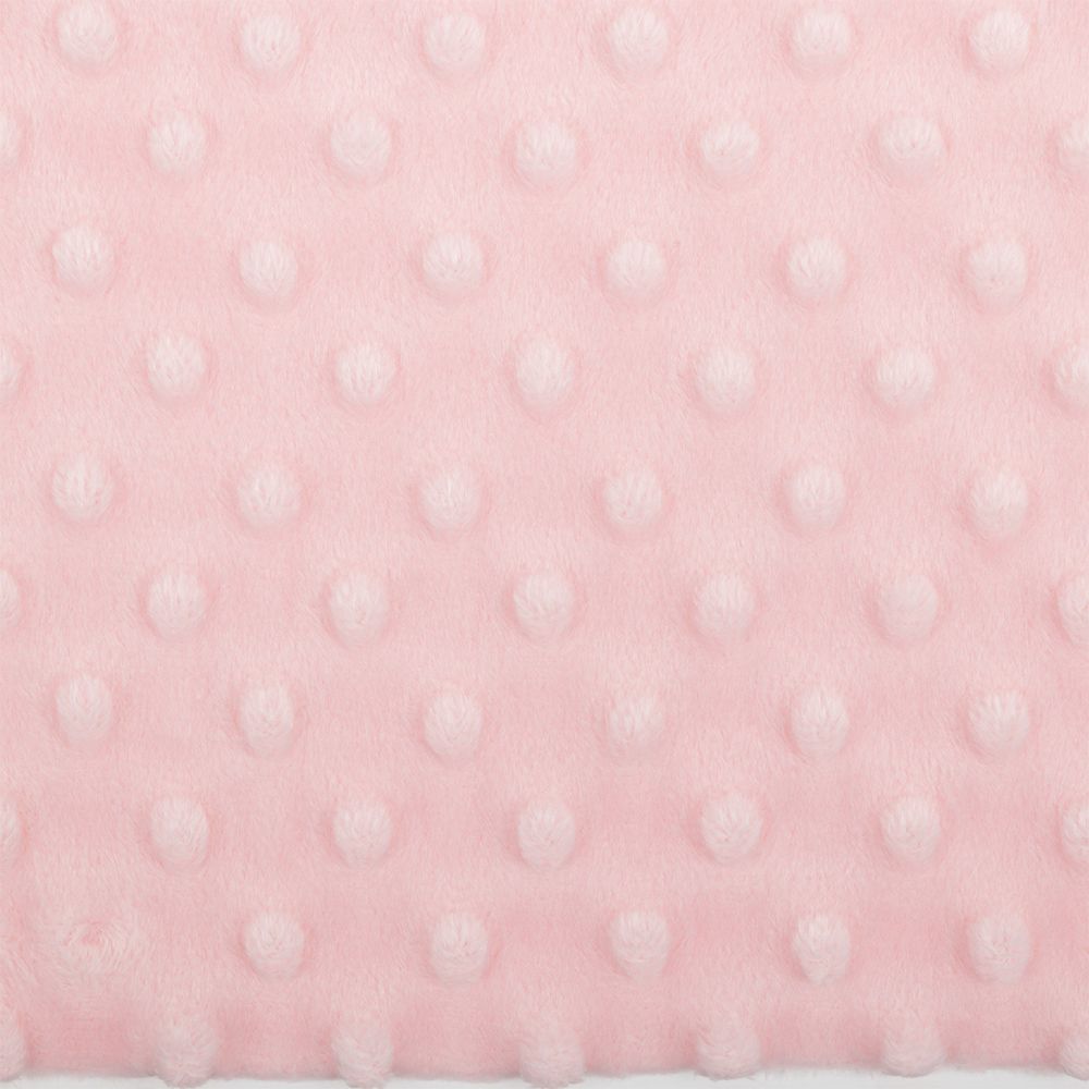 Плюш (ткань) Peppy 02 PEVD 309 г/м², 48х48 см, 30 св.розовый