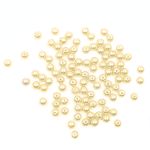 Бусины пластик (жемчуг) ⌀8 мм, 25 г, Astra&Craft, 003 NL телесный
