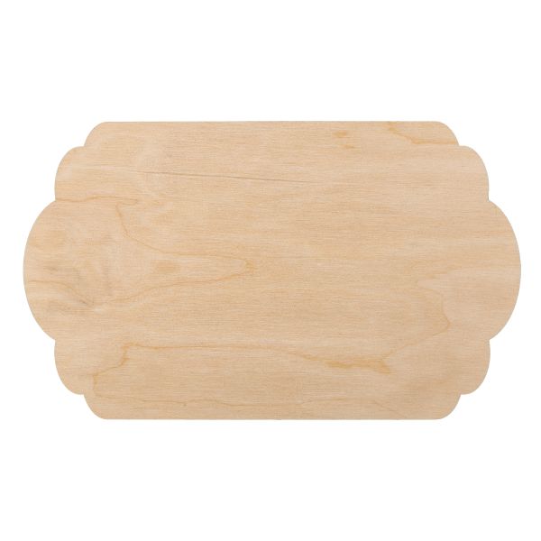 Заготовка из фанеры Панно №3, 25х15х0.6 см, Mr.Carving БА-44