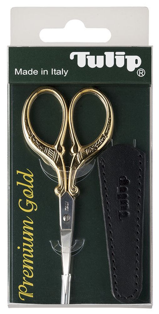 Ножницы для вышивания Tulip Premium Gold TIG-001, 13.7 см