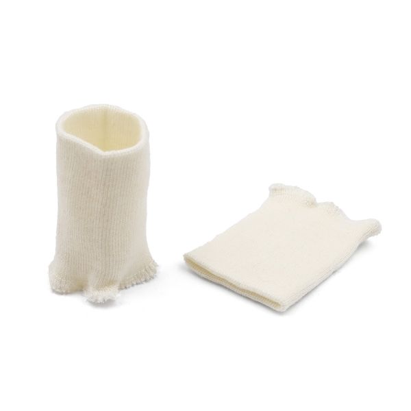 Манжеты трикотажные 7.0х9.0 см, 1 пара, тонкие 14кл. 1х1, 301/с снежок