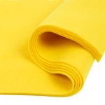 Фетр листовой 1 мм, 20х30 см, 5 шт, CH643 желтый, Blitz FKC10-20/30