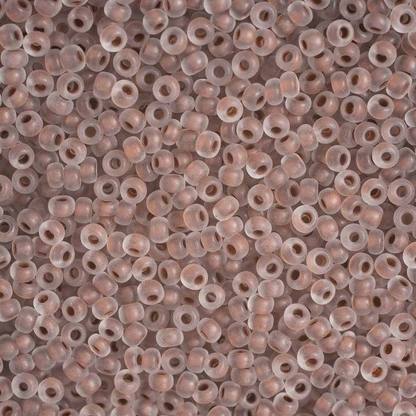 Бисер Preciosa 10/0 (2.3 мм), 500 г, прозрачный матовый, круг.отв., (38318) 331-39001-10/0