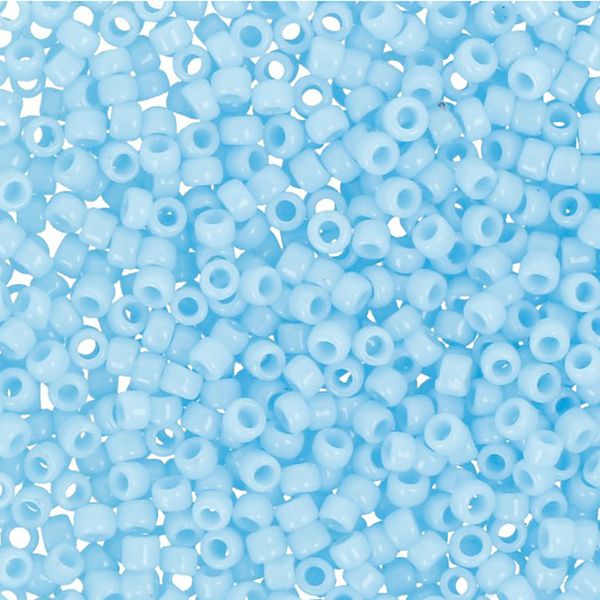 Бисер Toho 15/0 круглый (1.5 мм), 25 г (5х5 г), 0043 голубой