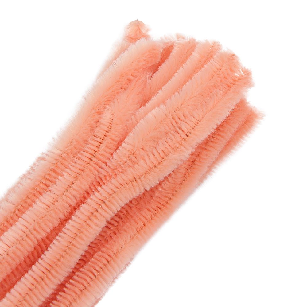 Синель-проволока, 12 мм / 30см, 15 штук, Astra&Craft (A-048 телесный)