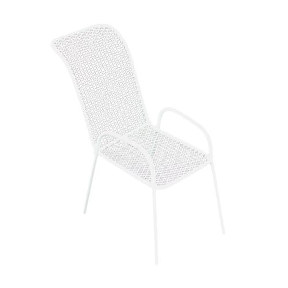 Металлический мини стул, белый 4,5х4,5х3,5х8см, Астра