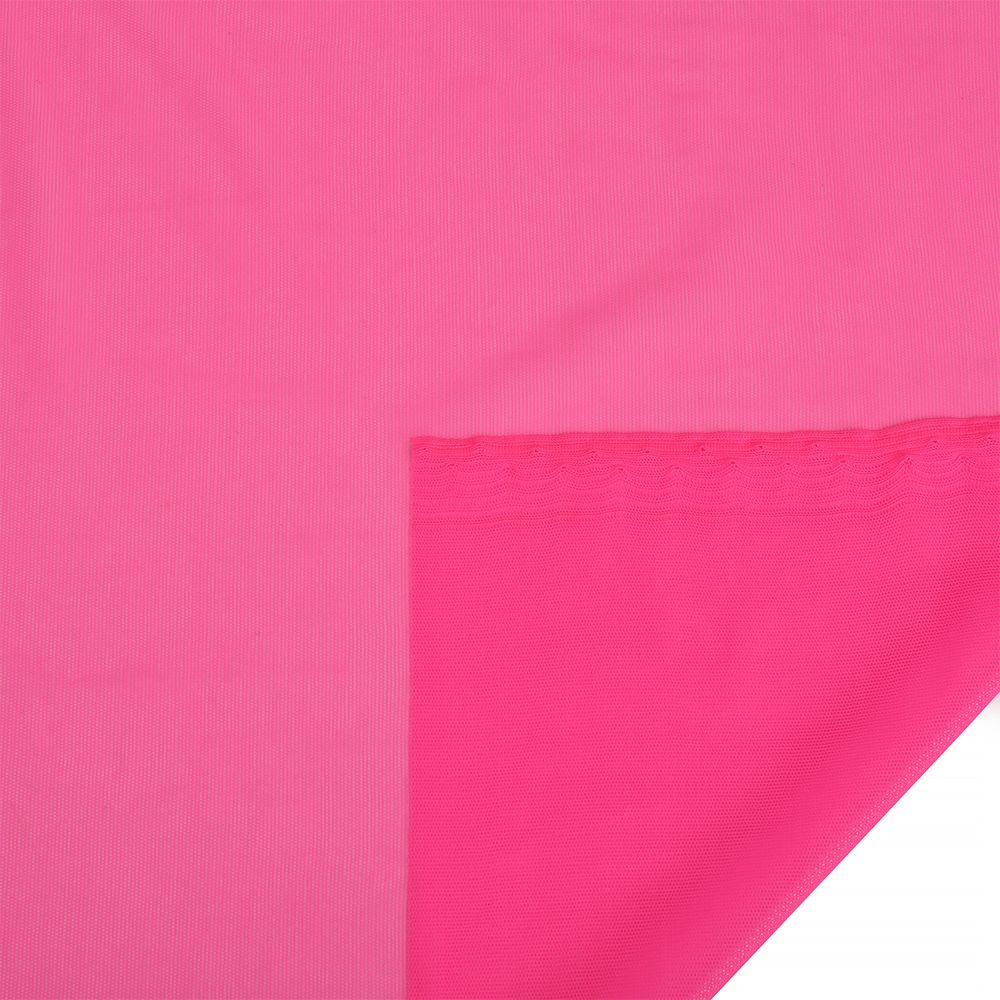 Сетка бельевая эластичная 80 г/м², шир.160 см / 3 метра, 806С розовый неон /068.806.3/