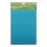 Фетр листовой жесткий 1.0 мм, 20х30см, 12 шт, Astra&Craft, 13 голубой