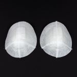 Плечевые накладки (подплечники) сложные реглан 160х200х15 мм, 10 пар Россия, белые, Р-8/1