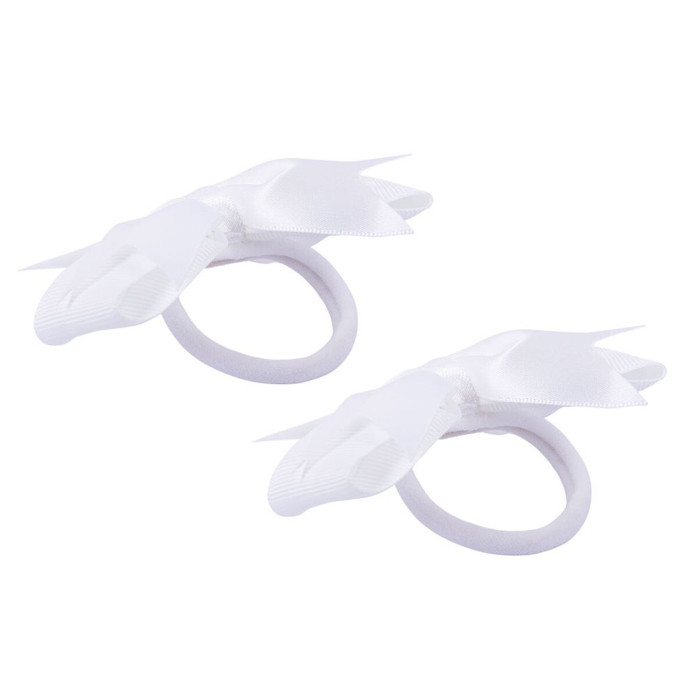 Набор резинок для волос, 10 шт, №01 белый, Cherry Mary DR07002