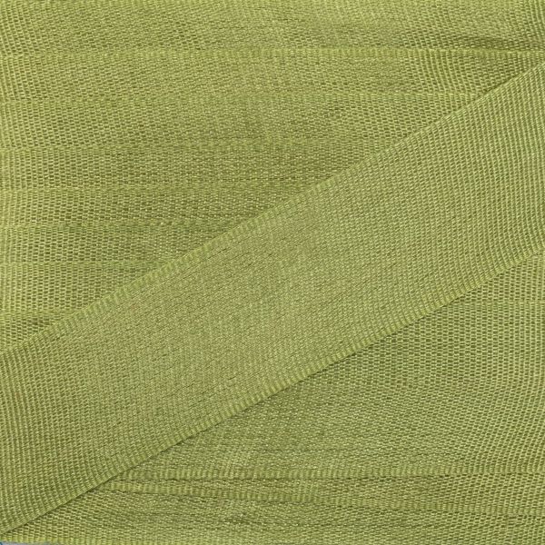 Лента (тесьма) шелковая 13.0 мм / 45.5±0.5 метров, №211 зеленый, Gamma SR-13